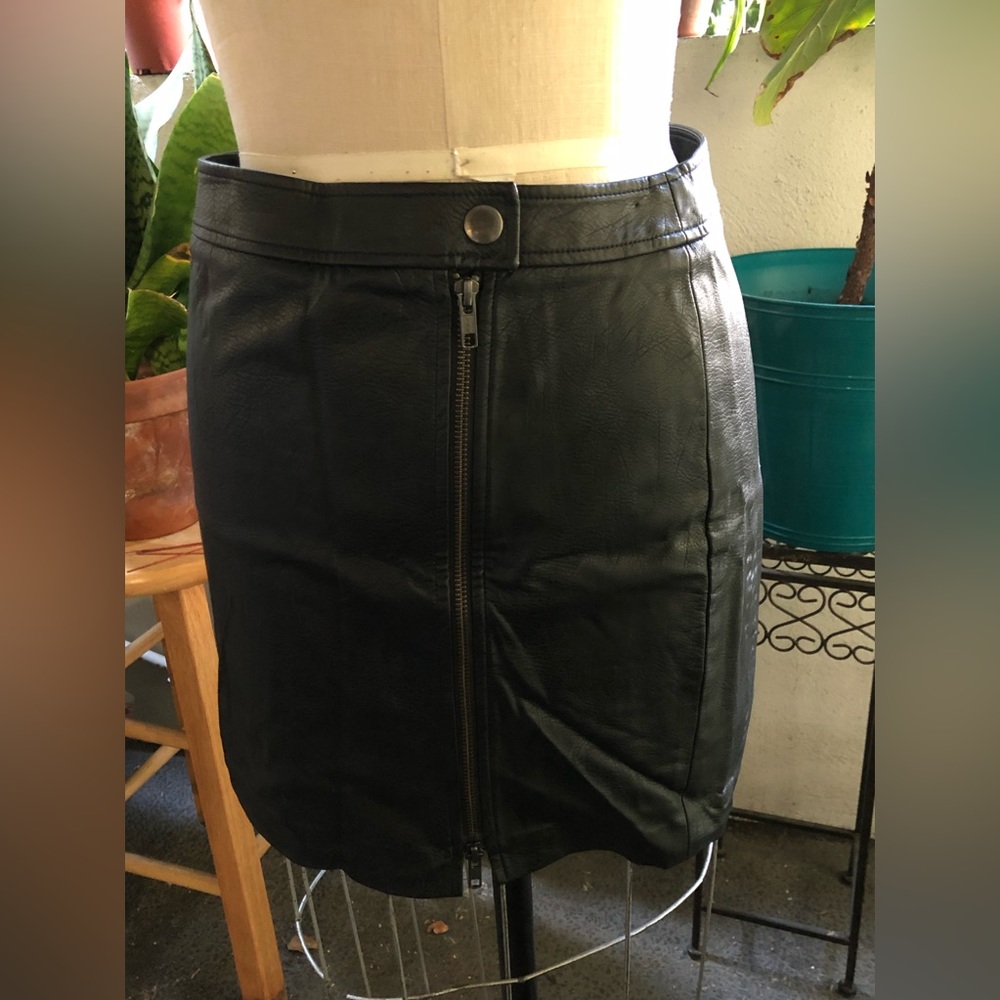 Free Press Clothing | Faux Leather Skirt